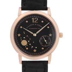 384.029(LS3843AV) ブラック A LANGE&SOHNE（ランゲ＆ゾーネ