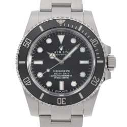 114060 ブラック ROLEX（ロレックス）サブマリーナ ノンデイト 中古
