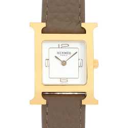 HH1.110.290 HERMES（エルメス） Hウォッチ ミニ 11Pダイヤ 中古
