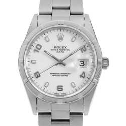 ROLEXロレックス オイスターパーペチュアルデイト 15210 カスタム 15210 ブルー ROLEX（ロレックス）オイスターパーペチュアル デイト