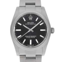 124200 ブルー ROLEX（ロレックス）オイスターパーペチュアル 中古