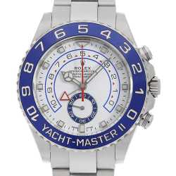 4℃ パールとダイヤモンド 116681 ホワイト ROLEX（ロレックス）ヨットマスターII 新型