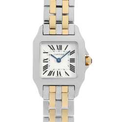 Cartier サントス　ドゥモワゼル　SM 箱冊子付き　美品　W25064Z5 レンタル商品【W25064Z5】Cartier サントス ドゥモワゼル SM