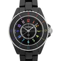 H7121 ブラック CHANEL（シャネル）J12 エレクトロ 33mm 世界