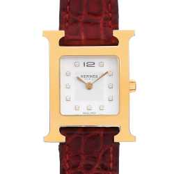 HH1.101 ホワイト HERMES（エルメス）Hウォッチミニ 中古 | 東京・大阪