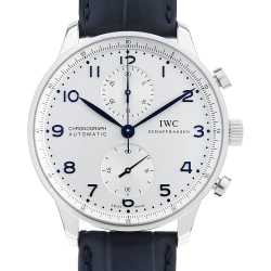 売れ筋がひ新作！ IWC シルバー IW371445 ポルトギーゼ 東京 | 中古 クロノグラフ 時計