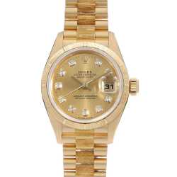 16248 マホガニー ROLEX（ロレックス）デイトジャスト バーク 中古