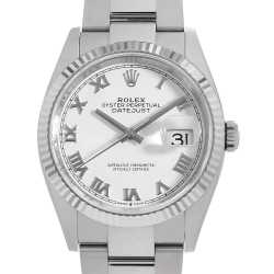279160 ホワイト ROLEX（ロレックス）デイトジャスト28 中古