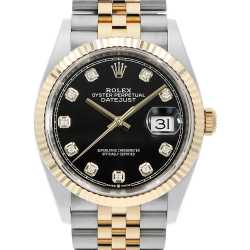 ロレックス デイトジャスト メンズ ステンレススティール&イエロー