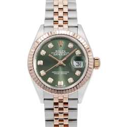 279171G ロゼ(ローズ) ROLEX（ロレックス）デイトジャスト 9Pスター