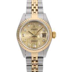 69268G シャンパン ROLEX（ロレックス）デイトジャスト ピラミッド
