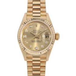 69288G シャンパン ROLEX（ロレックス）デイトジャスト ベゼル12P