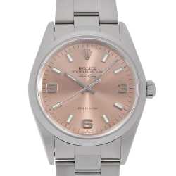 114200 ピンク ROLEX（ロレックス）オイスターパーペチュアル 中古 