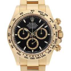 126518LN ブラック×ゴールド ROLEX（ロレックス）コスモグラフ