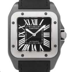 カルティエ　サントス W20077X7 シルバー Cartier（カルティエ）サントス 100 LM 中古
