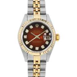 79173G シャンパン ROLEX（ロレックス）デイトジャスト 10Pダイヤ 中古