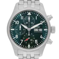 IW388116 ブラック IWC パイロットウォッチ クロノグラフ41 APXGP 中古