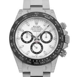 2025年春の 116500LN デイトナ ROLEX（ロレックス）コスモグラフ ホワイト 工芸品