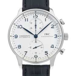 IWC 腕時計 ポルトギーゼ クロノグラフ IW371445 メンズ 中古)IWC インターナショナルウォッチカンパニー ポルトギーゼ