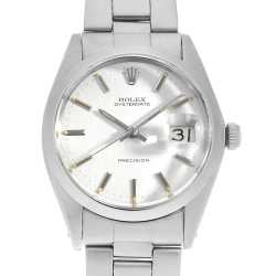 ロレックス カメレオン プレシジョン 2025/2027 シルバー 27番 レディース アンティーク 腕時計 ROLEX - ロレックス カメレオン プレシジョン 2025/2027 シルバー 27番