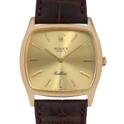 ロレックス 5112/8G シャンパン ROLEX（ロレックス）チェリーニ 11Pダイヤ 中古