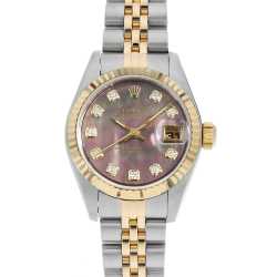 79173NG ホワイトシェル ROLEX（ロレックス）デイトジャスト 10P