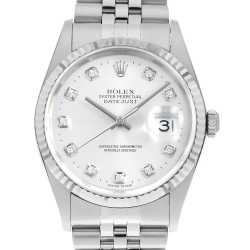 16234 シルバー ROLEX（ロレックス）デイトジャスト 中古 | 東京・大阪