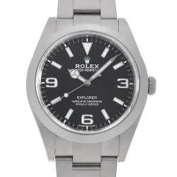 14270 ブラック ROLEX（ロレックス）エクスプローラーI 中古