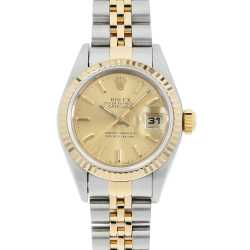 179384G ロレックス(ROLEX) デイトジャスト ベゼルダイヤ シルバー