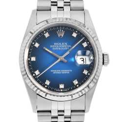 69173G シャンパン ROLEX（ロレックス）デイトジャスト 10Pダイヤ 中古