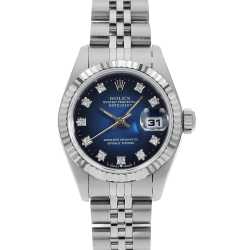 69174G シルバー ROLEX（ロレックス）デイトジャスト 10Pダイヤ 中古