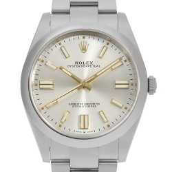 124300 シルバー ROLEX（ロレックス）オイスターパーペチュアル41 中古