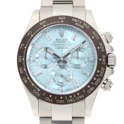 金属製立体アート約83センチ✖︎60センチ　モダン 116506 アイスブルー ROLEX（ロレックス）コスモグラフ デイトナ 中古