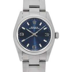 77080 ブルー ROLEX（ロレックス）オイスターパーペチュアル 中古