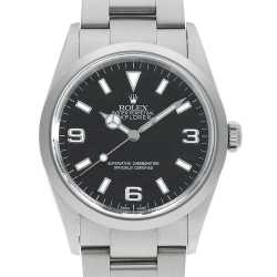 114270 ブラック ROLEX(ロレックス)エクスプローラーI 中古 | 東京 114270 ブラック ROLEX(ロレックス)エクスプローラーI 中古 | 東京