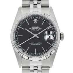 16234 ブラック ROLEX（ロレックス）デイトジャスト 中古 | 東京・大阪