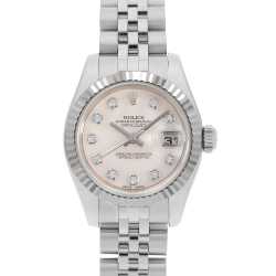 179174NG ピンクシェル ROLEX（ロレックス）デイトジャスト 10Pダイヤ