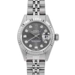6917 グレー ROLEX（ロレックス）オイスターパーペチュアル デイト