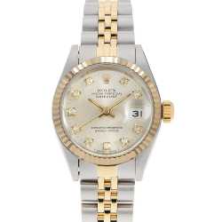 69178G ホワイト ROLEX（ロレックス）デイトジャスト 10Pダイヤ 中古 