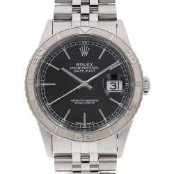 16264 ブラック ROLEX（ロレックス）デイトジャスト サンダーバード