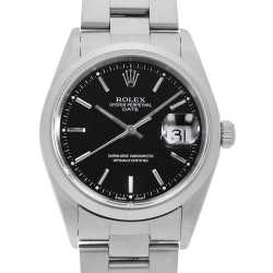 15200 ブラック ROLEX（ロレックス）オイスターパーペチュアル デイト