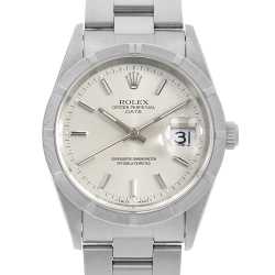 15210 ブラック ROLEX（ロレックス）オイスターパーペチュアル デイト