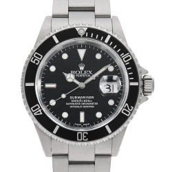 16610 ブラック ROLEX（ロレックス）サブマリーナ デイト 中古 | 東京