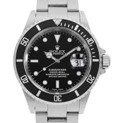 ロレックス　サブマリーナ　純正ブレス　16610 16610 ブラック ROLEX（ロレックス）サブマリーナ デイト 中古 | 東京