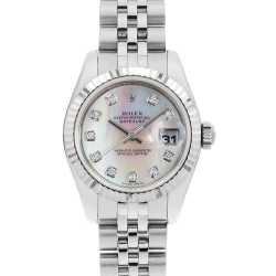 279174G シルバー ROLEX（ロレックス）デイトジャスト IXダイヤ 9P
