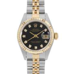69173 ブラック ROLEX（ロレックス）デイトジャスト 中古 | 東京・大阪