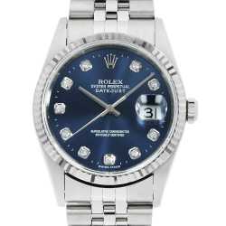 69173G シャンパン ROLEX（ロレックス）デイトジャスト 10Pダイヤ 中古