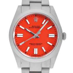 124300 ターコイズ ROLEX（ロレックス）オイスターパーペチュアル41