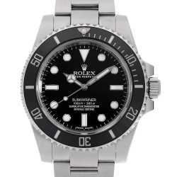 ロレックス サブマリーナ ノンデイト 14060M ブラック ランダム番 メンズ 中古 腕時計 14060M ブラック ROLEX（ロレックス）サブマリーナ ノンデイト 中古