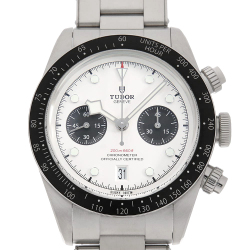 チューダー TUDOR 79360N ホワイト Black Bay Chrono 79360N ホワイト×ブラック TUDOR（チューダー）ブラックベイ クロノ